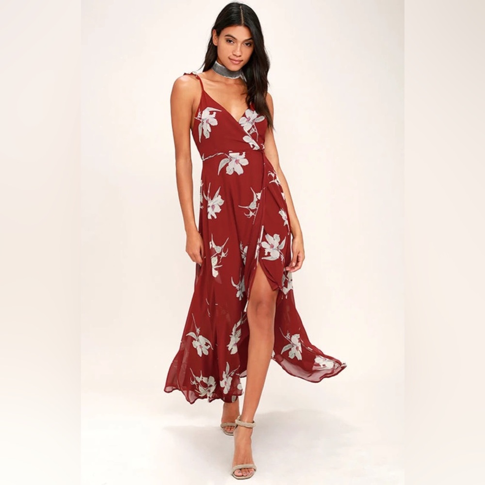 Lulu’s High-Low Wrap Dress